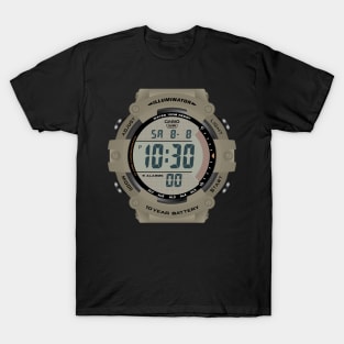 Casio AE1500 in FDE T-Shirt